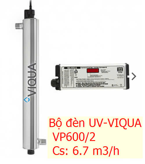 BỘ BÓNG ĐÈN UV VIQUA VP600 (Canada)