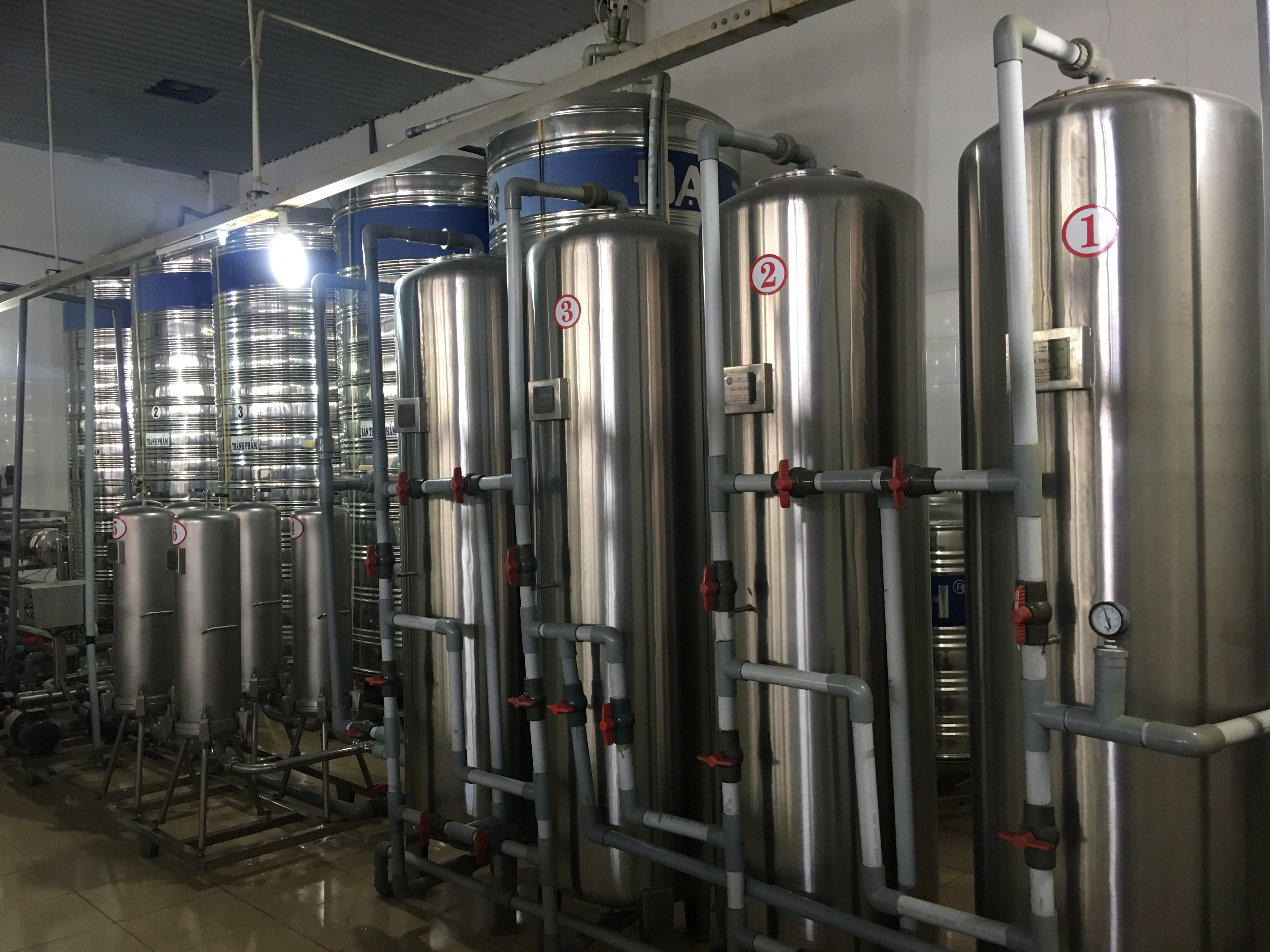 HỆ THỐNG LỌC NƯỚC RO CS 4000-4500 LÍT/ GIỜ TRONG XỬ LÝ NƯỚC
