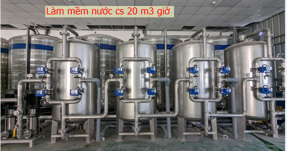 Xử lý làm mềm nước