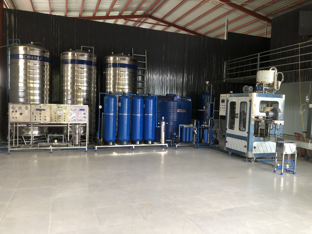 lọc nước tinh khiết ro